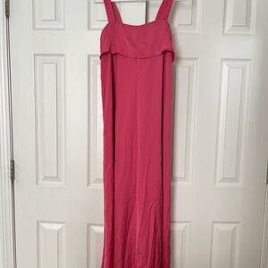 Banana Republic Elegant Pink Maxi Dress